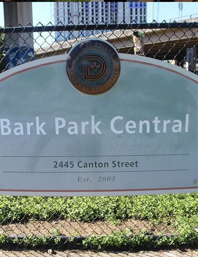 A3 - Bark Park Sign