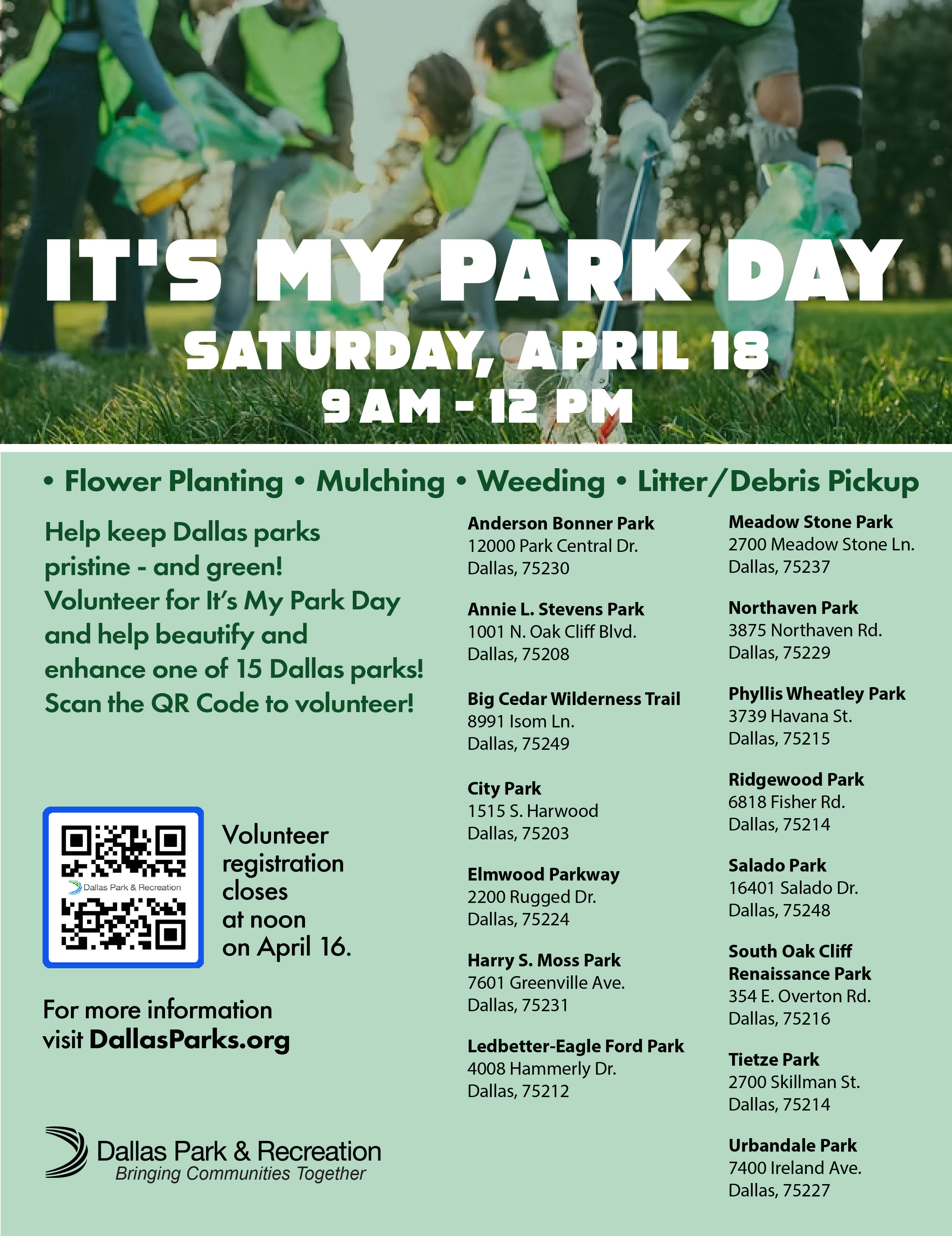 Its My Park Day 2026